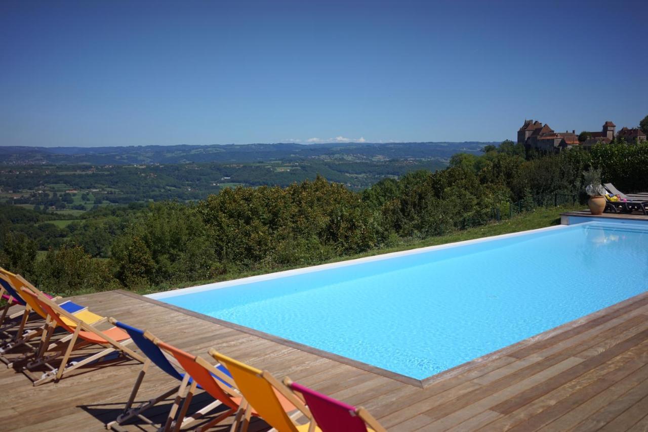 Le Relais De Castelnau Otel Loubressac Dış mekan fotoğraf